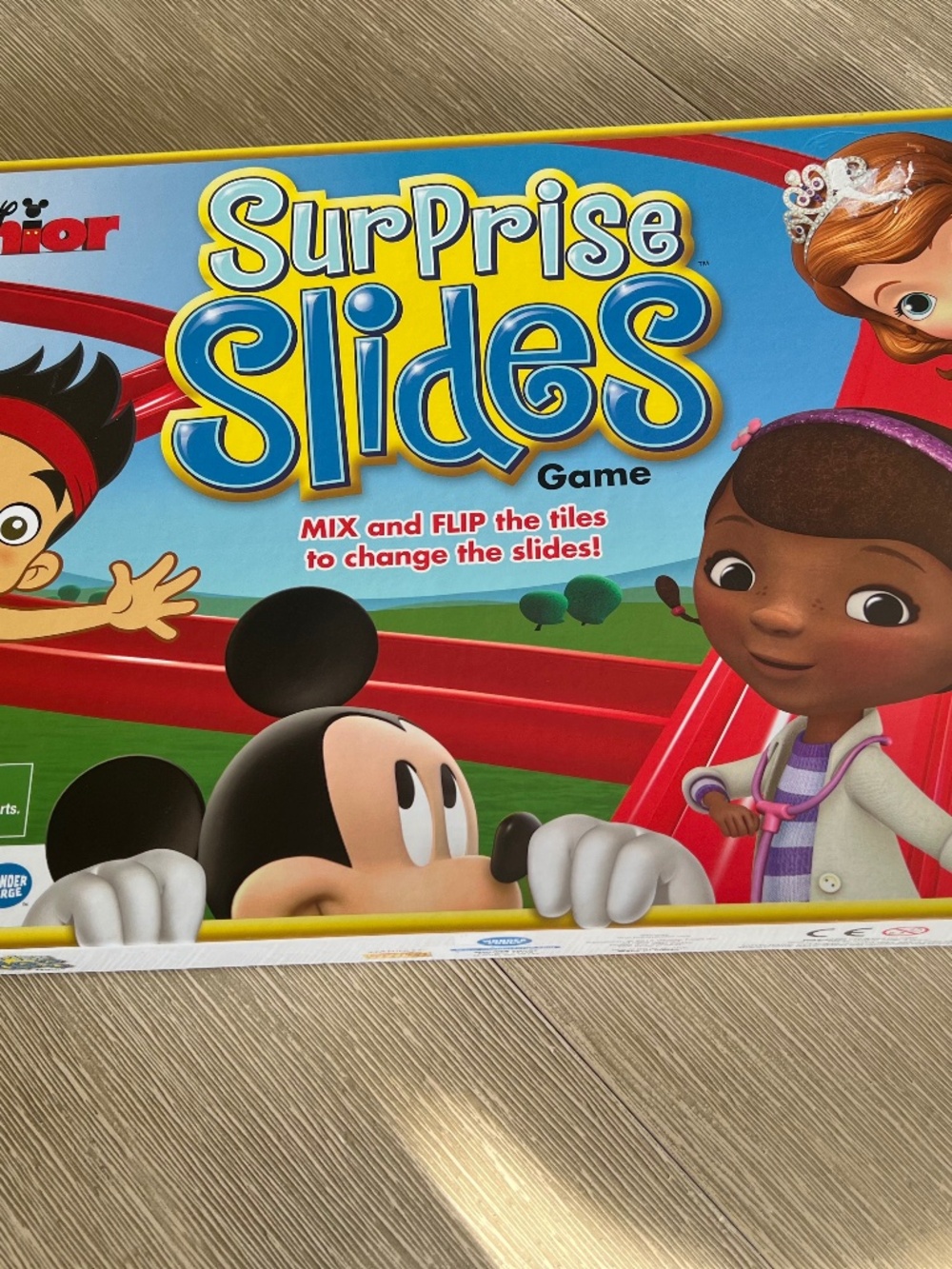 Disney Junior Surprise Slides Board Game